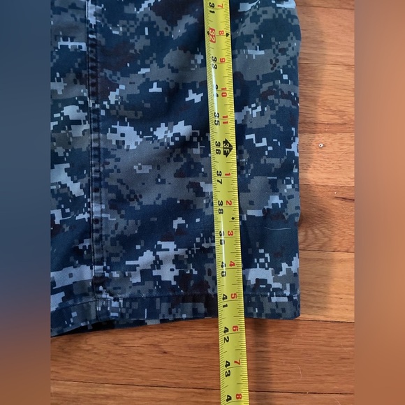 Blue Camouflage Army Pants - Size Medium - Picture 4 of 8